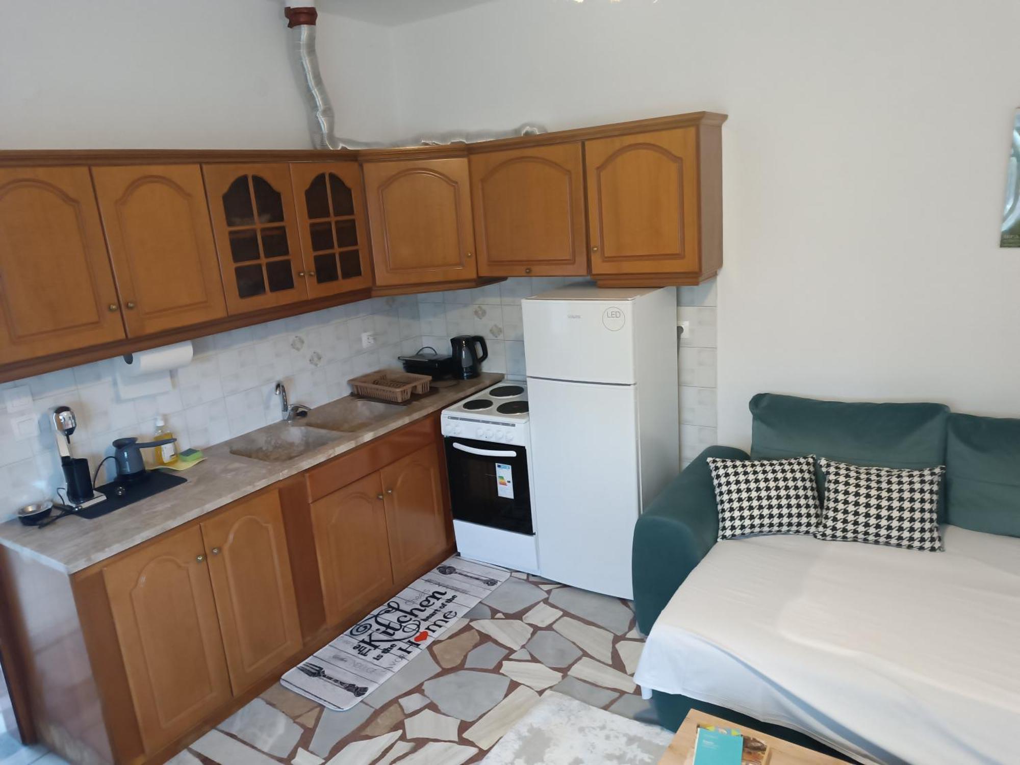 Studio Με Όλες Τις Ανέσεις Vétrina Esterno foto